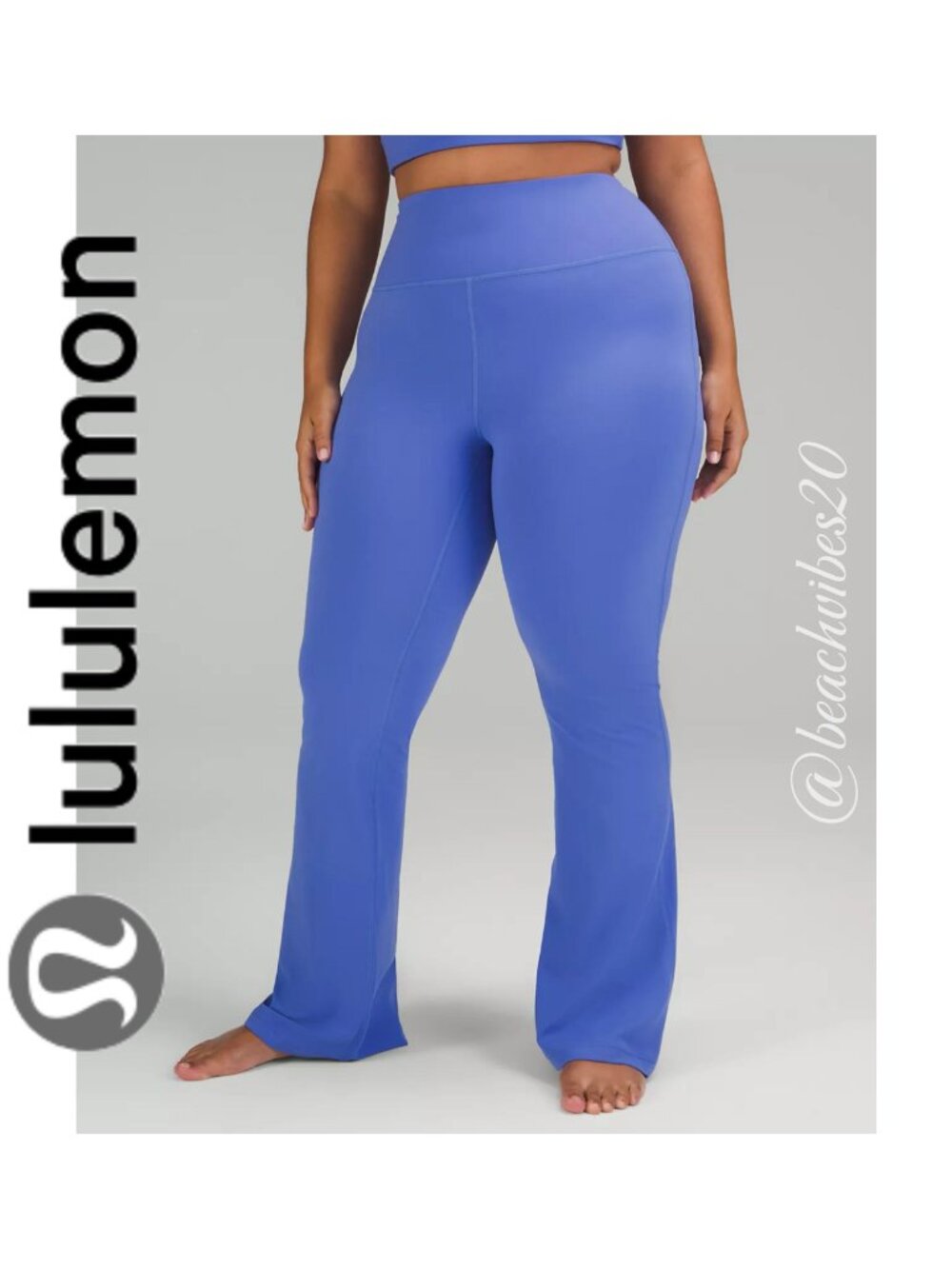 LULULEMON ATHLETICA Groove Super-High-Rise Flared Pant Nulu 10 NWT LL-32 - Picture 2 of 10
